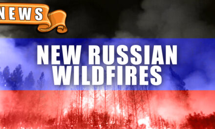 Russian Wildfire the Size of Delaware